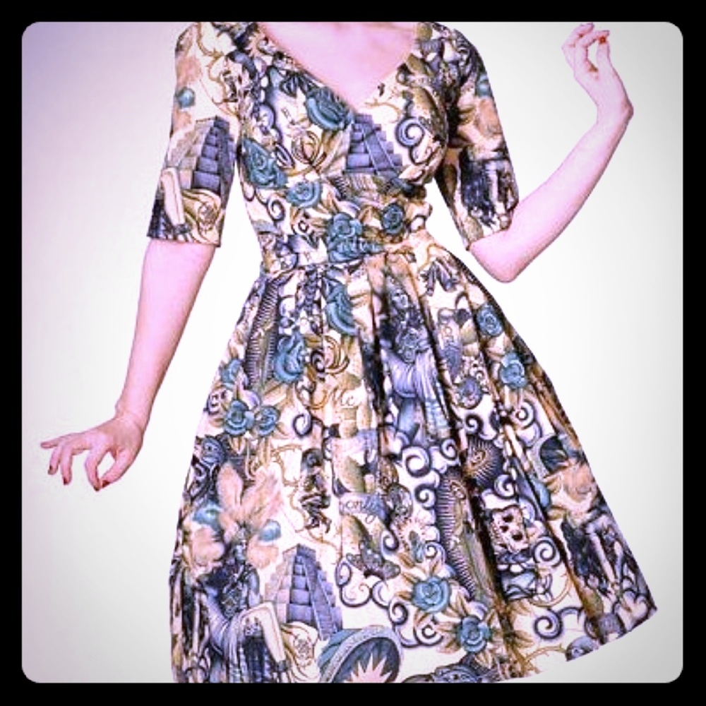 Day of the Dead Pin-up Dress